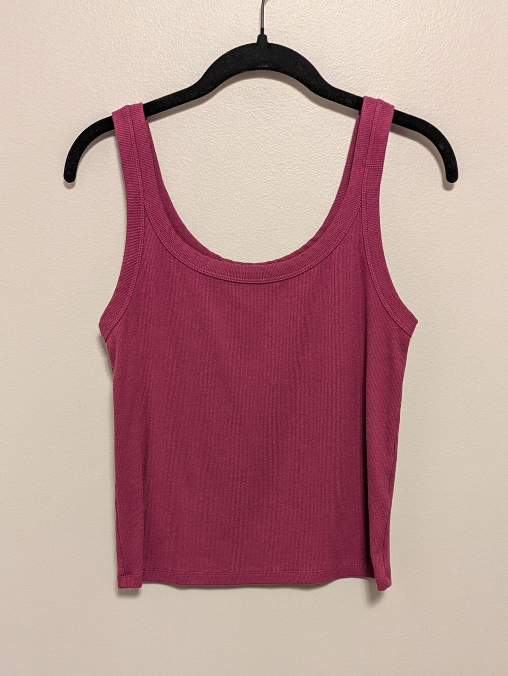 American Eagle Daily Fave Tank In Plum Pink